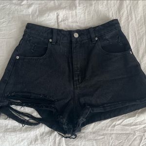 ROLLAS Black Shorts Dusters NWOT